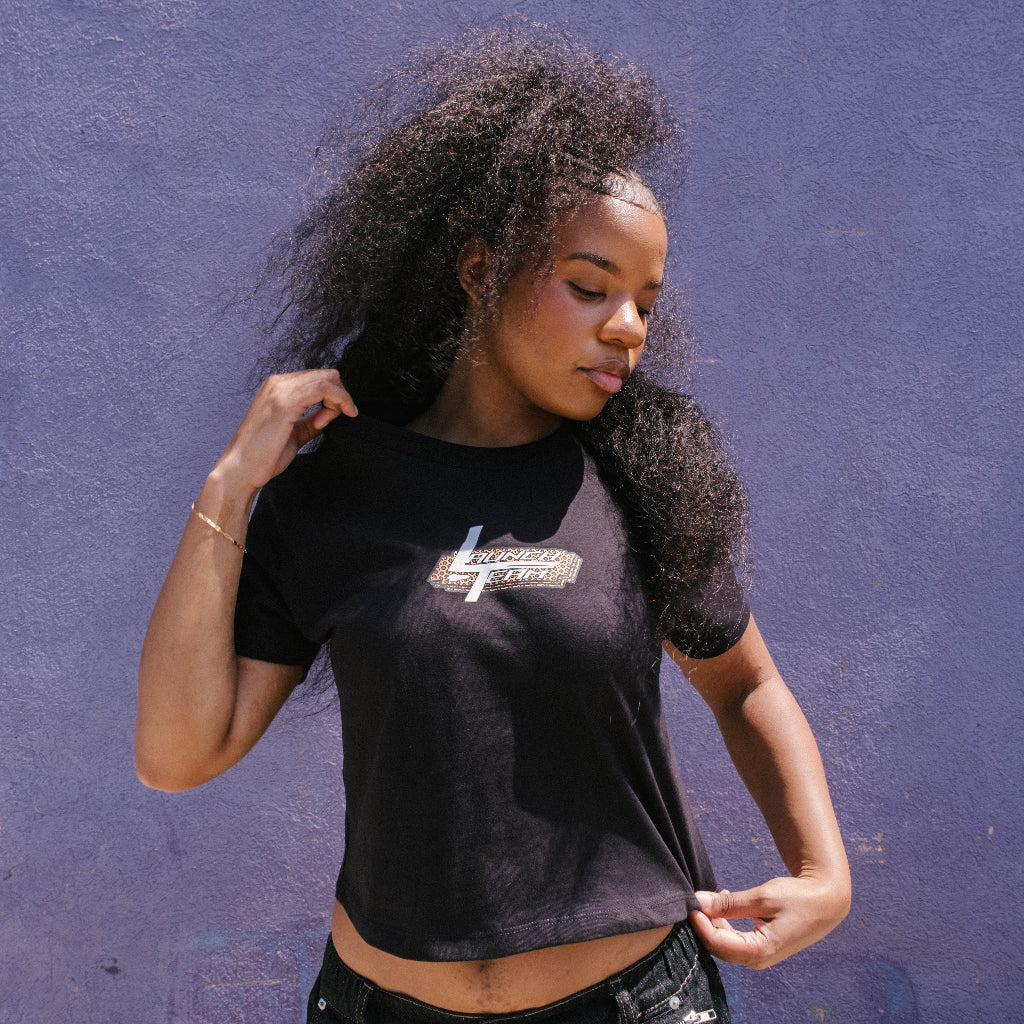 "Cheetah" Baby Tee