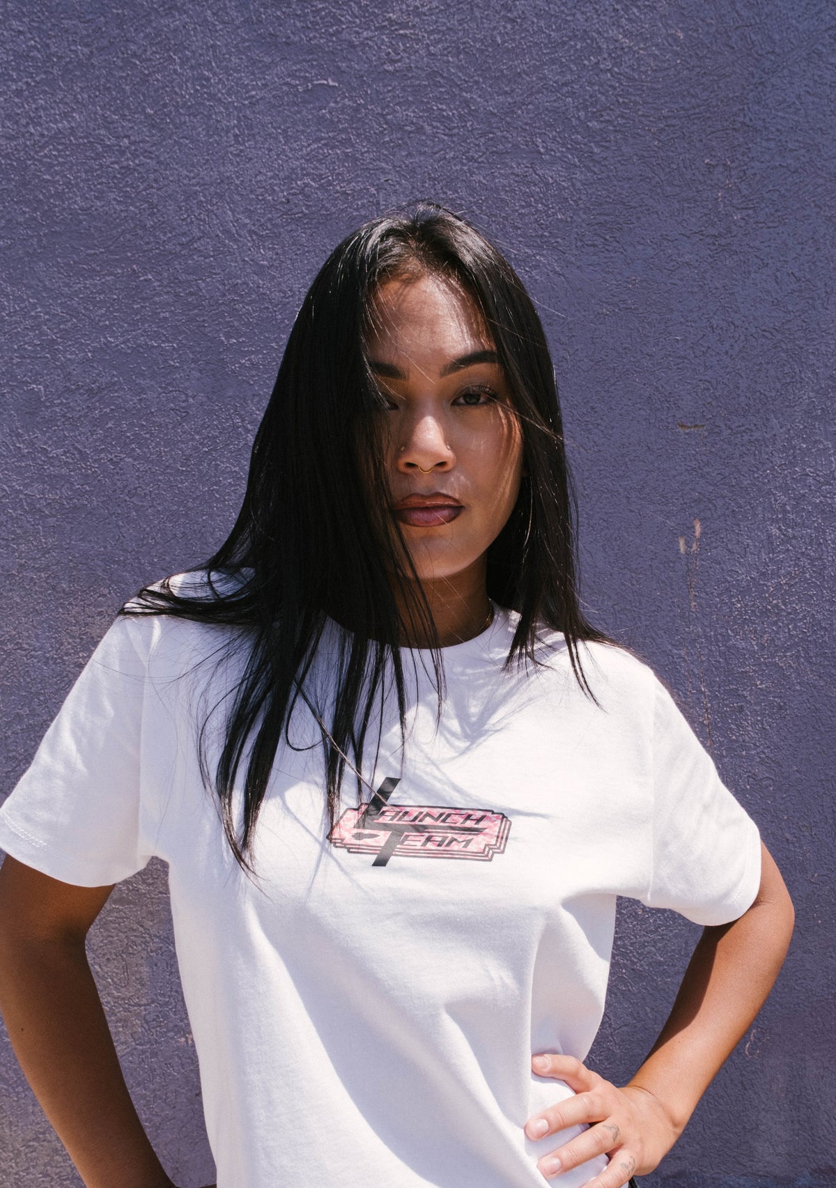 "Pink Camo" Baby Tee