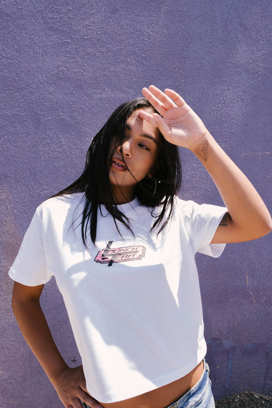 "Pink Camo" Baby Tee