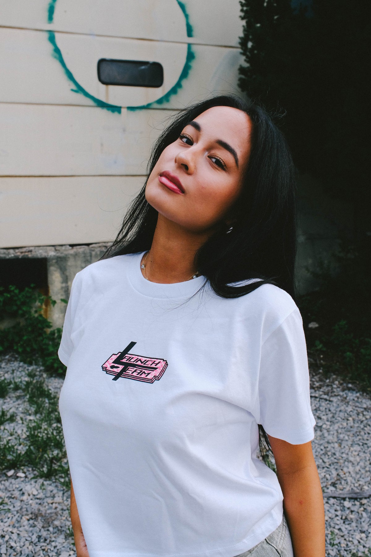 "Pink Camo" Baby Tee