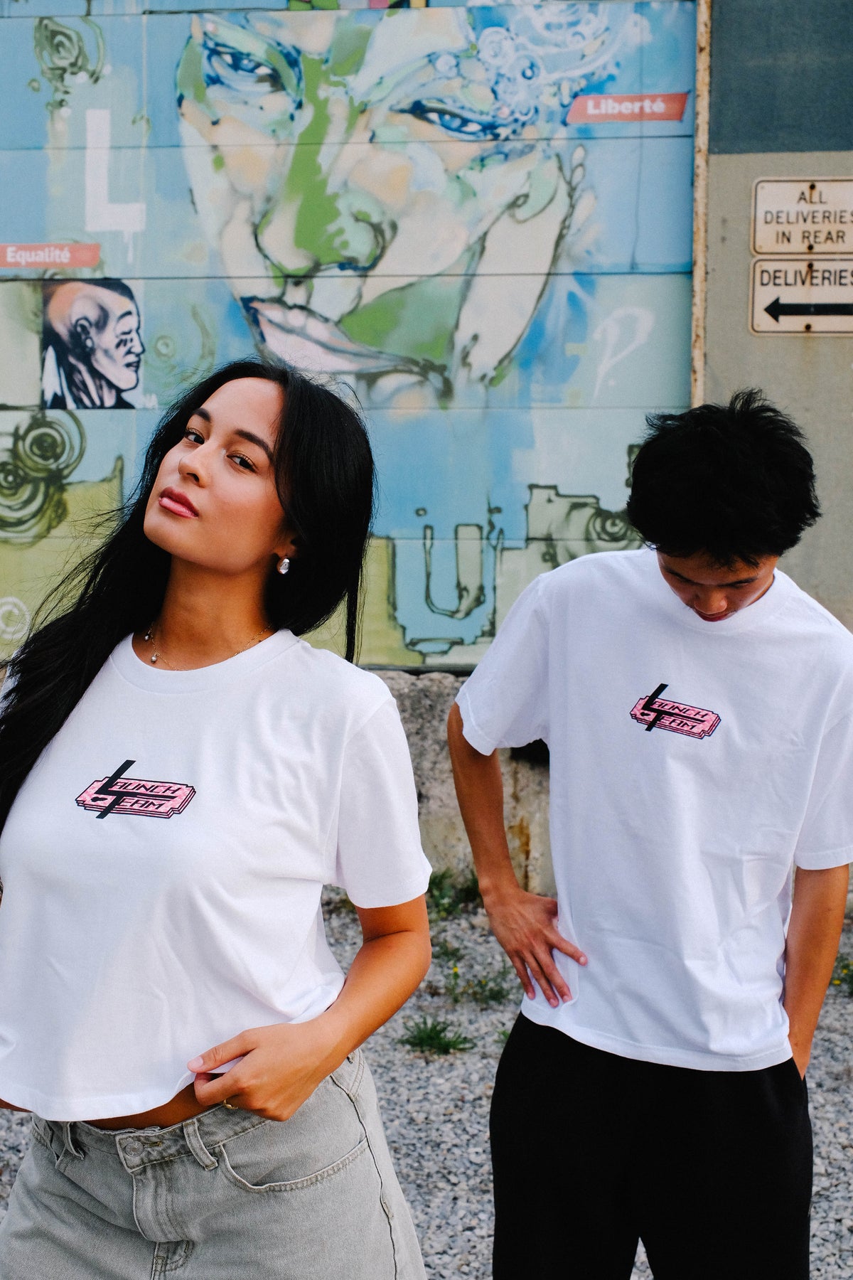 "Pink Camo" Box Logo Tee