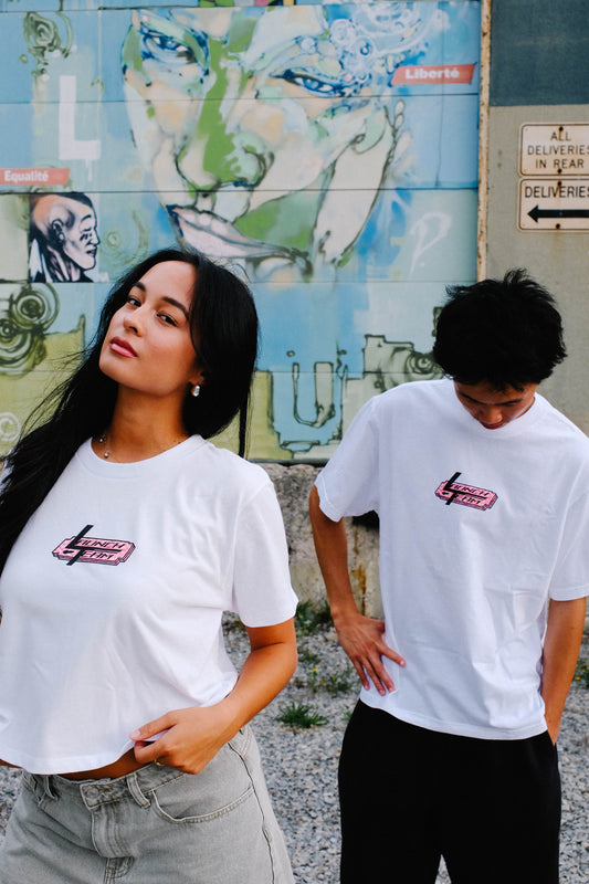 "Pink Camo" Box Logo Tee