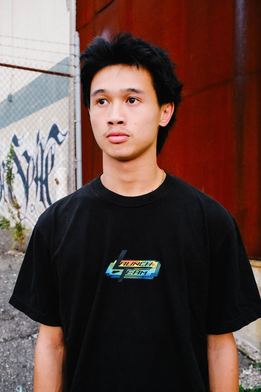 "Black Thermal" Box Logo Tee